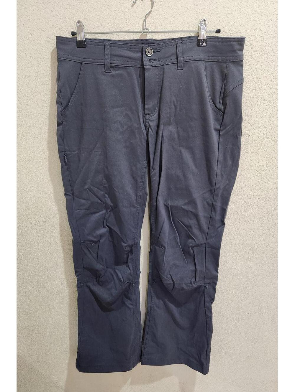 Prana Women’s Halle Roll-Up Hiking Nylon Pants Black Size 10 W4HARG113 Outdoors